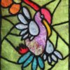 Bird Felt Stained Glass Picture Craft Kit - Image 3
